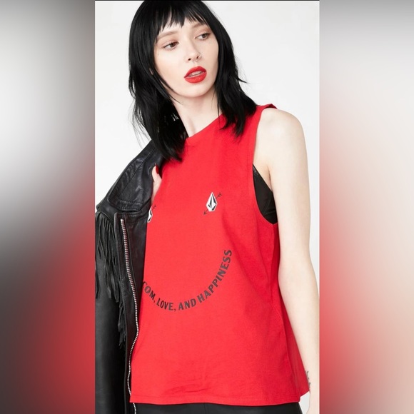 Volcom Volcom Love Tank Top EUC Med - Picture 3 of 5